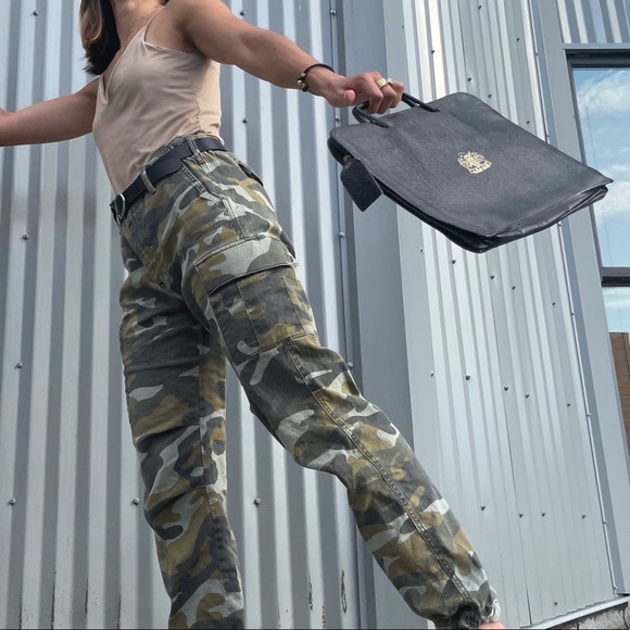 🔥Vintage Black Leather Jacob Trademark Slim briefcase with handles 🔥 - Picture 3 of 3